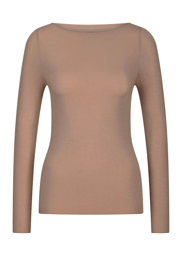 T-shirt Ă manches longues en cachemire