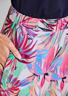 Jersey-Culotte VERA mit Palmenprint thumbnail 5