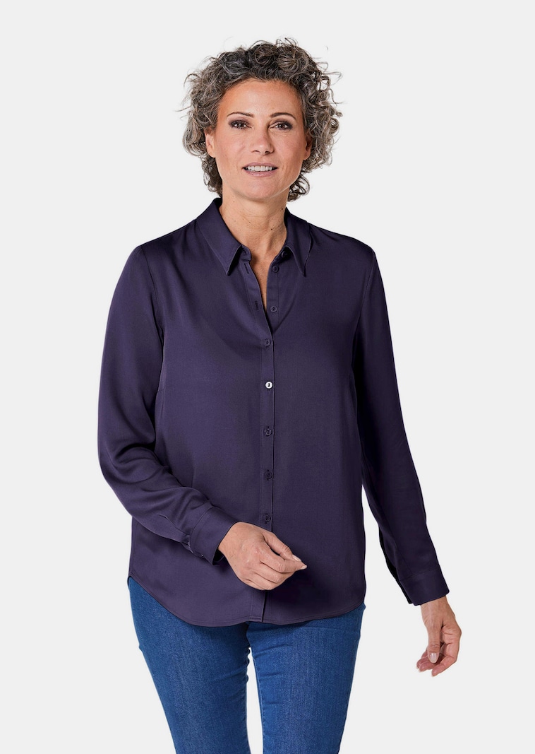 Chemisier avec patte de boutonnage