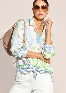Blouse with unique print thumbnail 4