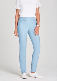 Pantalon étroit en bengaline LOUISA thumbnail 7