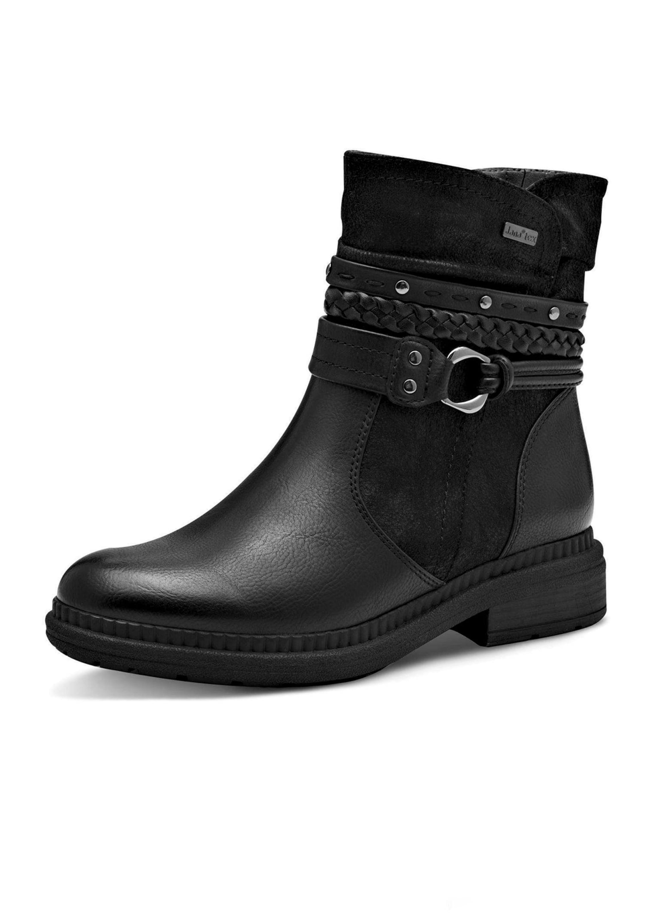 Biker boots met sierdetail