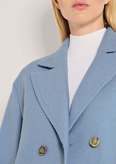 Zweireihiger Schurwoll-Blazer thumbnail 6