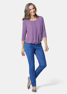 Verzorgd shirt in elegante blouselook thumbnail 2