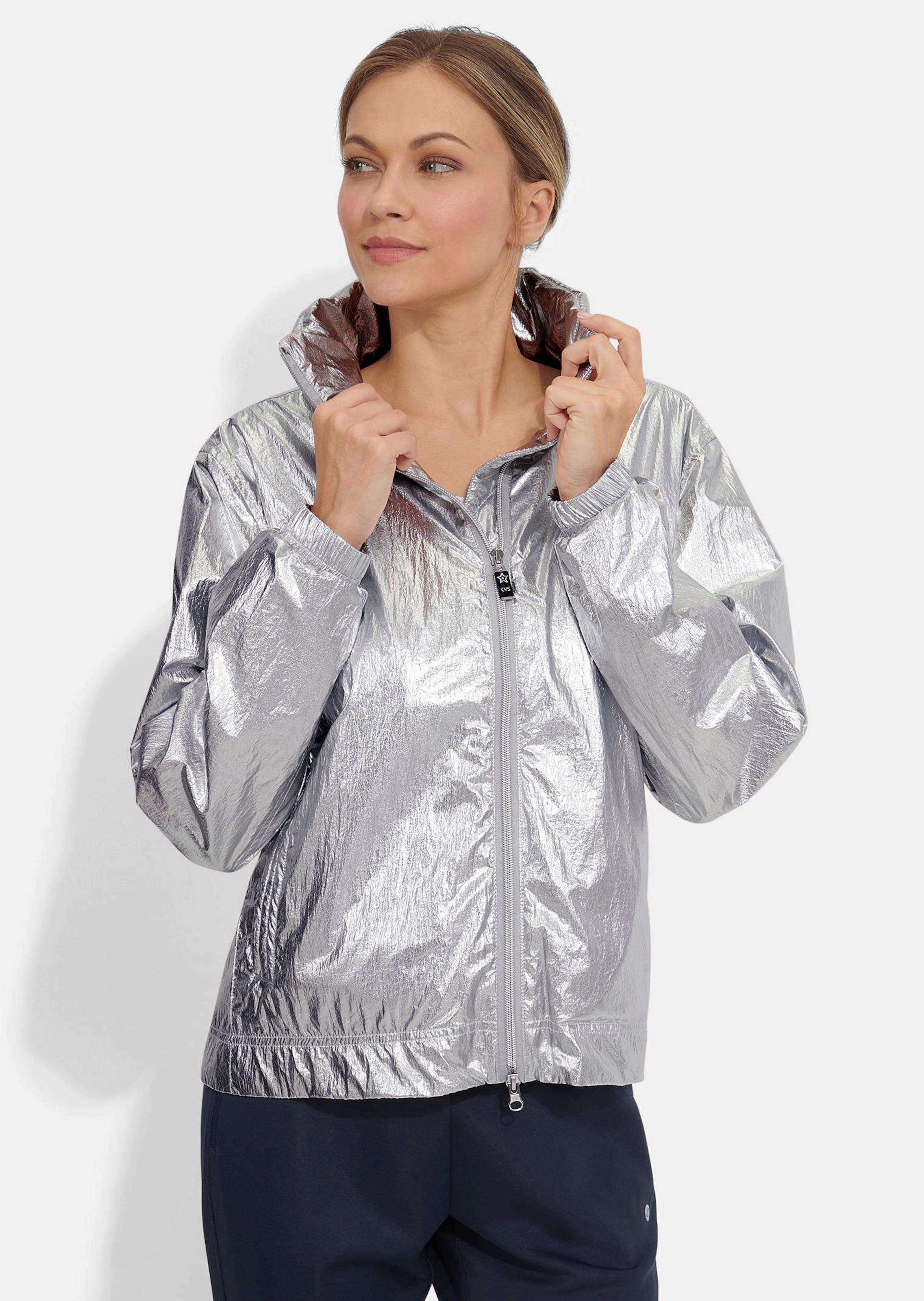 Blousonjacke mit modischem Glanz