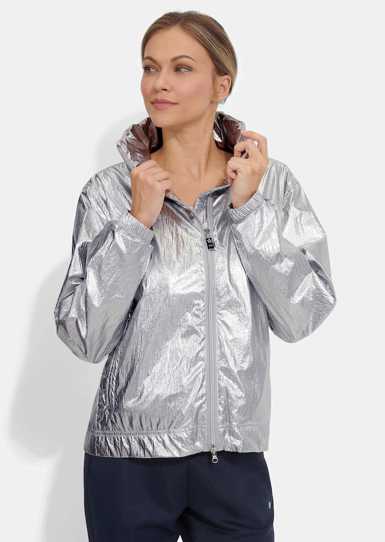 Blousonjacke mit modischem Glanz