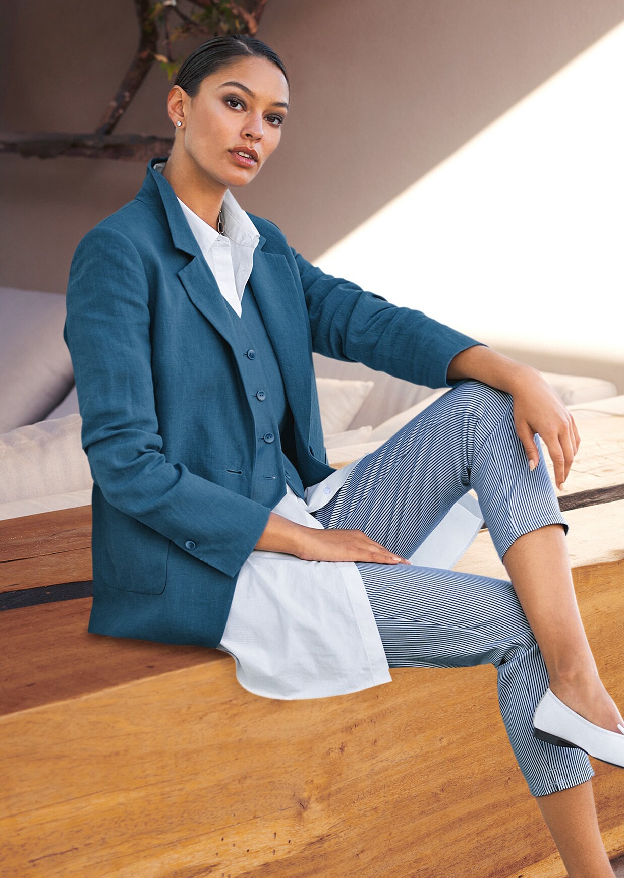 Blazer. Pur lin