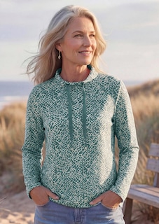 Sweat-shirt en jersey moelleux thumbnail 7