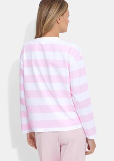 T-shirt en coton rayé thumbnail 2