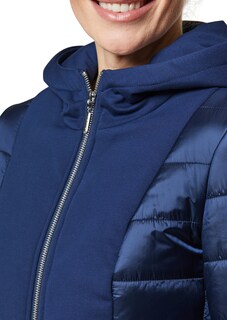Leicht wattierte Steppjacke im Materialmix thumbnail 6