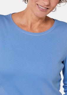 Basic T-Shirt aus reiner Baumwolle thumbnail 5