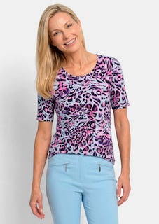 T-shirt en jersey à l'imprimé animal thumbnail 1