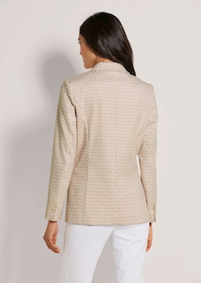 Langer Jacquard-Blazer thumbnail 4