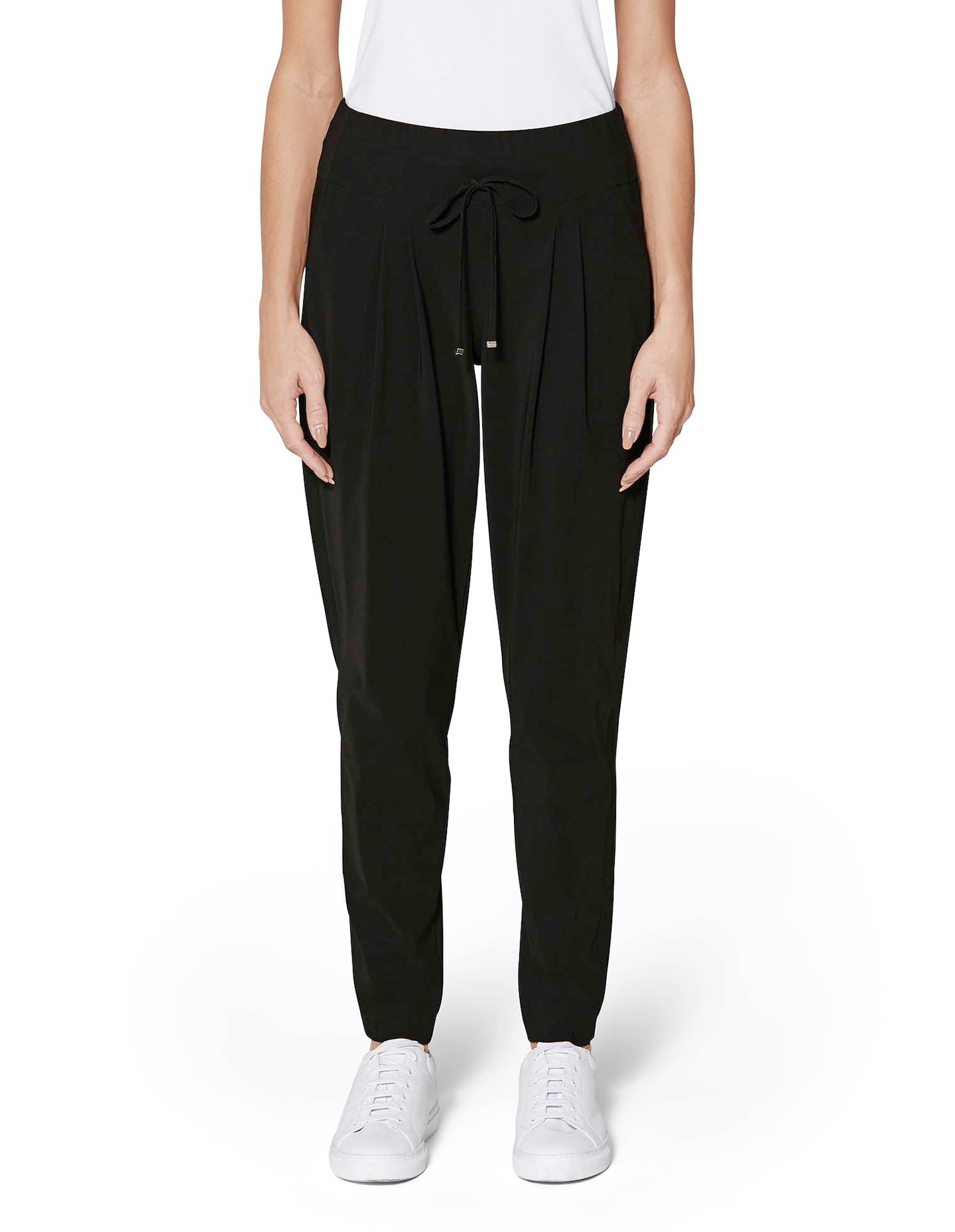Pantalon jogger en micro-jersey spécial voyage