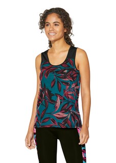 Achseltop mit Layer-Effekt und floralem Print thumbnail 2