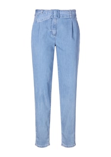 Worteljeans met bandplooien thumbnail 7