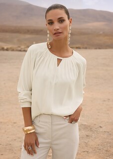 Legere Bluse mit Cut-out thumbnail 1