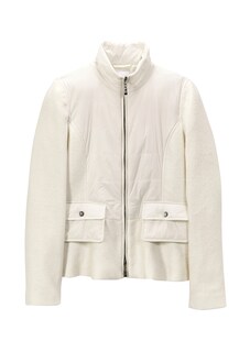 Jacke mit wattiertem Steppeinsatz und Schößchen thumbnail 7