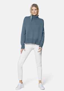 Pullover mit Rollkragen und Zierkanten thumbnail 3