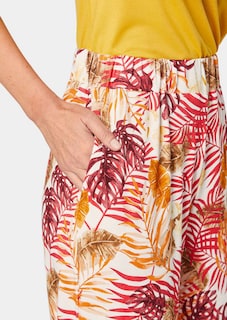 Culotte mit sommerlichem Blätterprint thumbnail 5