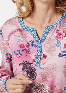 Paisley-Druckshirt mit schönem Ausschnitt thumbnail 5