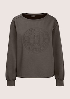 Sweatshirt avec imprimé en relief tendance thumbnail 4