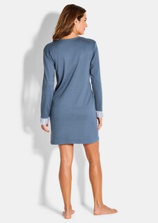 Nightdress with contrasting stripes thumbnail 3