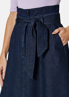 Jupe en jean. Pur coton thumbnail 6