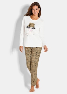 Pyjama avec imprimé animalier thumbnail 1