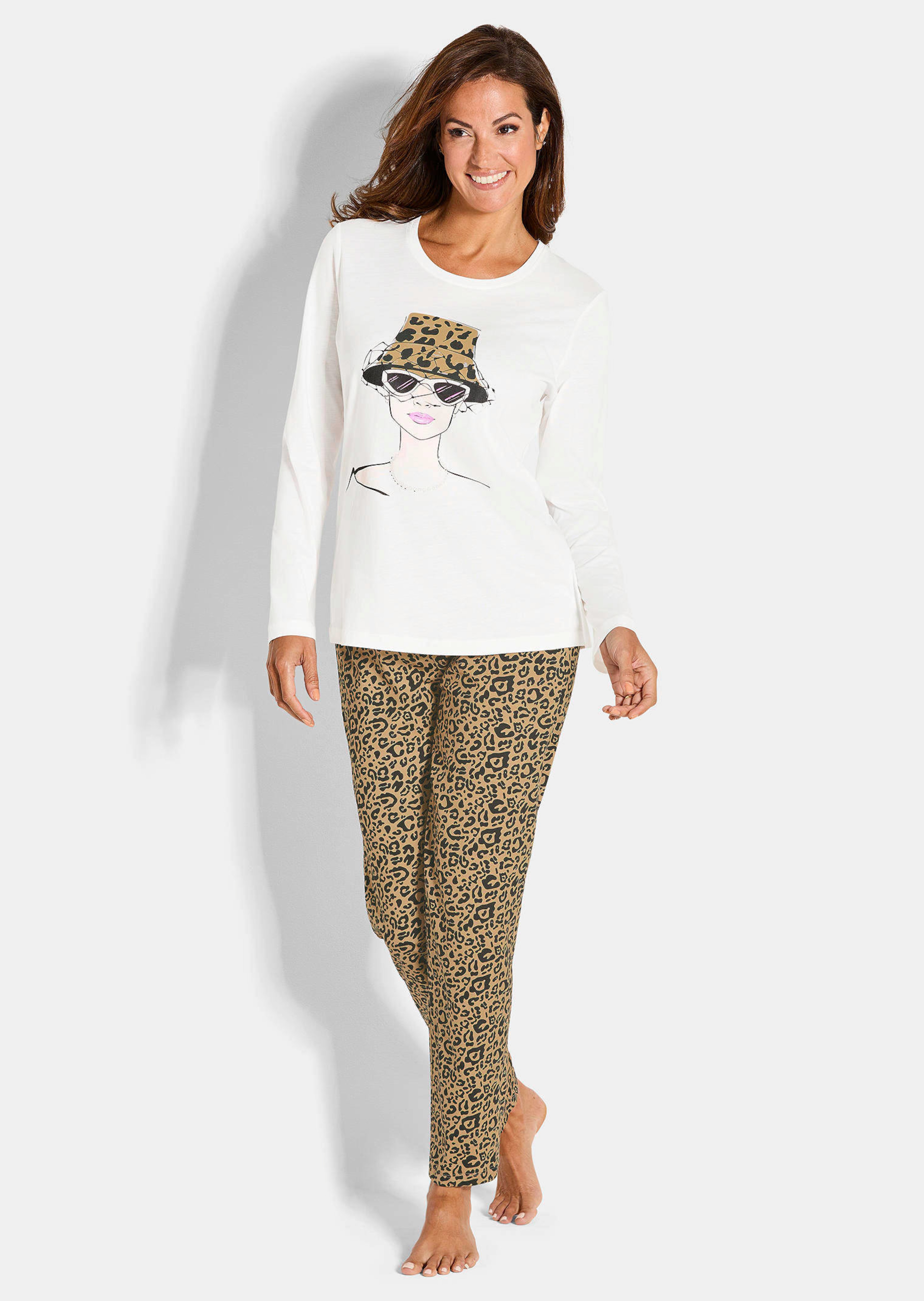 Pyjama avec imprimé animalier