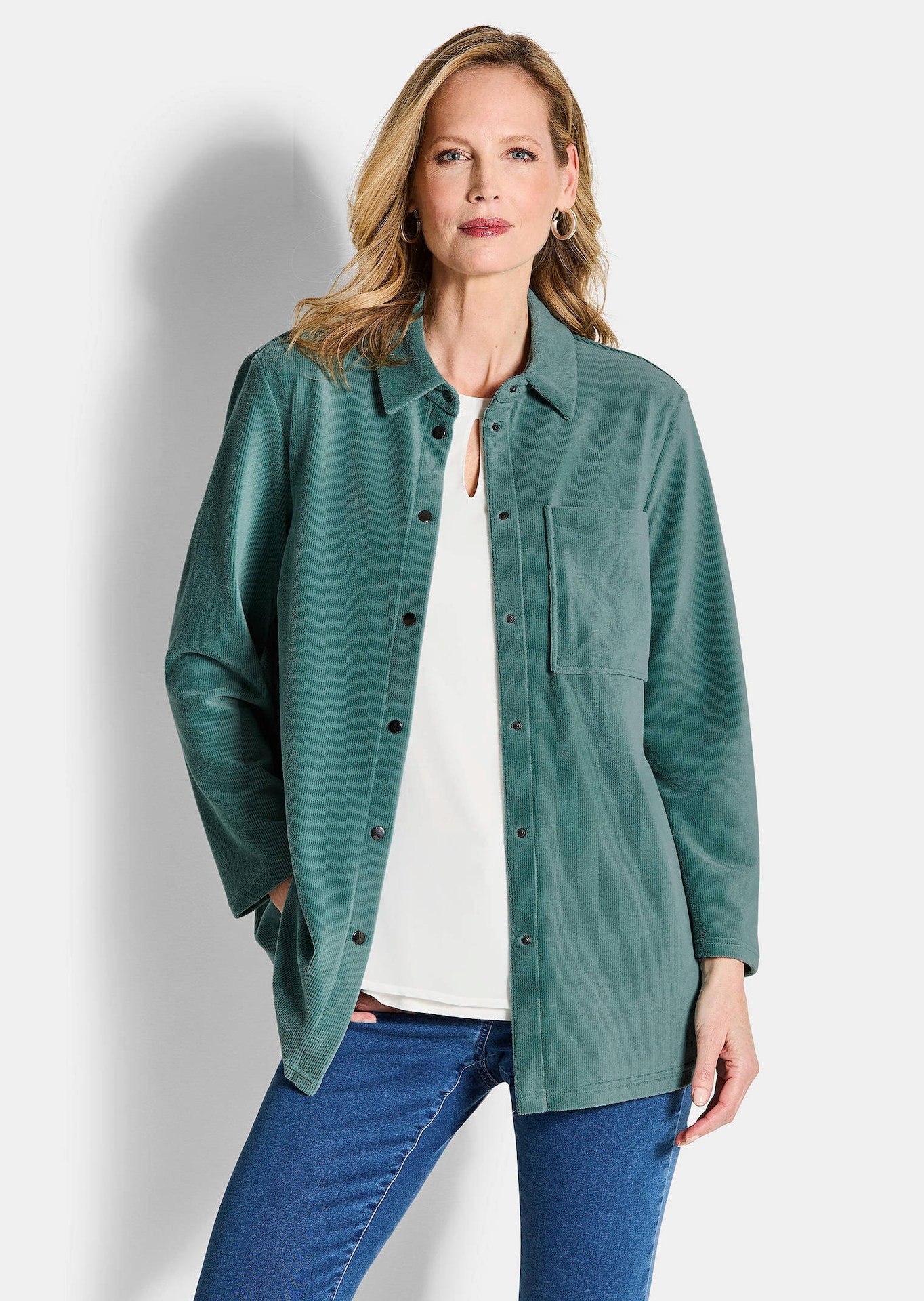 Corduroy overhemd van zacht babycorduroy