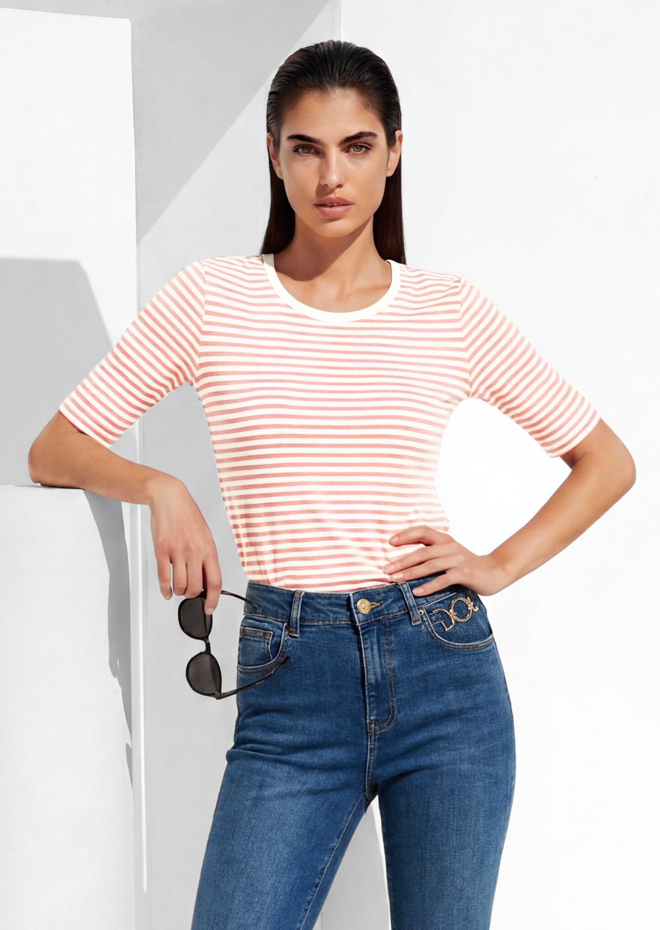 Ringelshirt mit klassischen Querstreifen