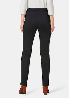 Pantalon en coton satiné LOUISA thumbnail 3