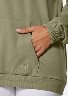 Edel-Sweatshirt mit lässigen Oversized-Style thumbnail 6