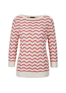 Strickpullover mit 3/4-Arm thumbnail 6