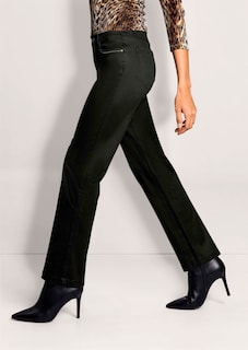 Beschichtete Slim-Jeans mit Schmucknieten thumbnail 5