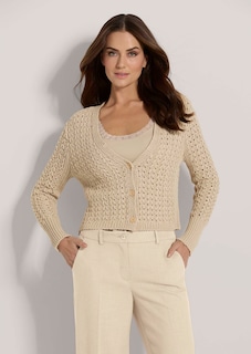 Kurze Strickjacke thumbnail 2