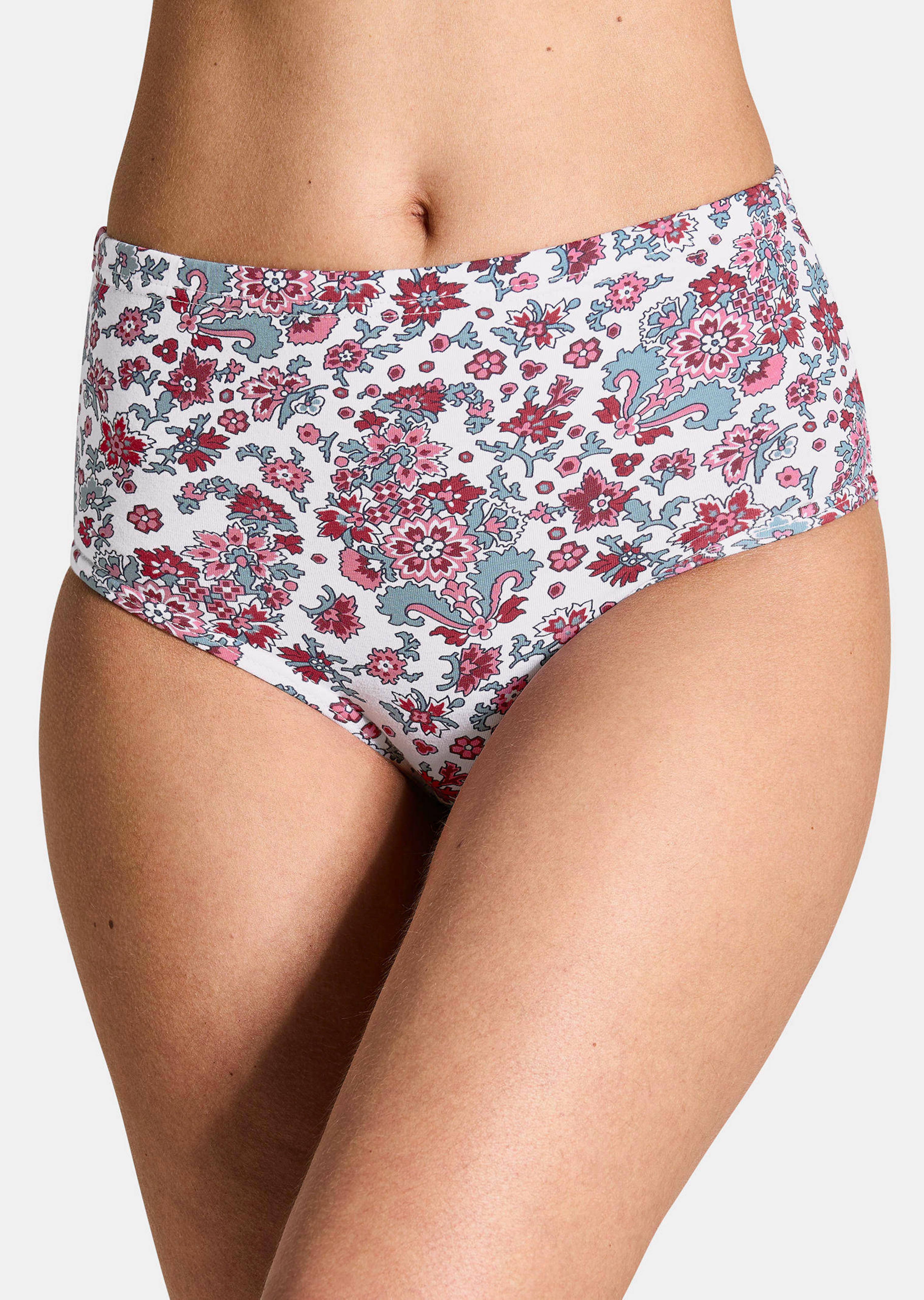 Lot de slips taille haute en coton