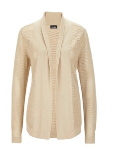Strickjacke in feinem Ajour-Lochmuster thumbnail 6