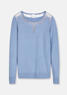 Pullover mit transparentem Einsatz thumbnail 7