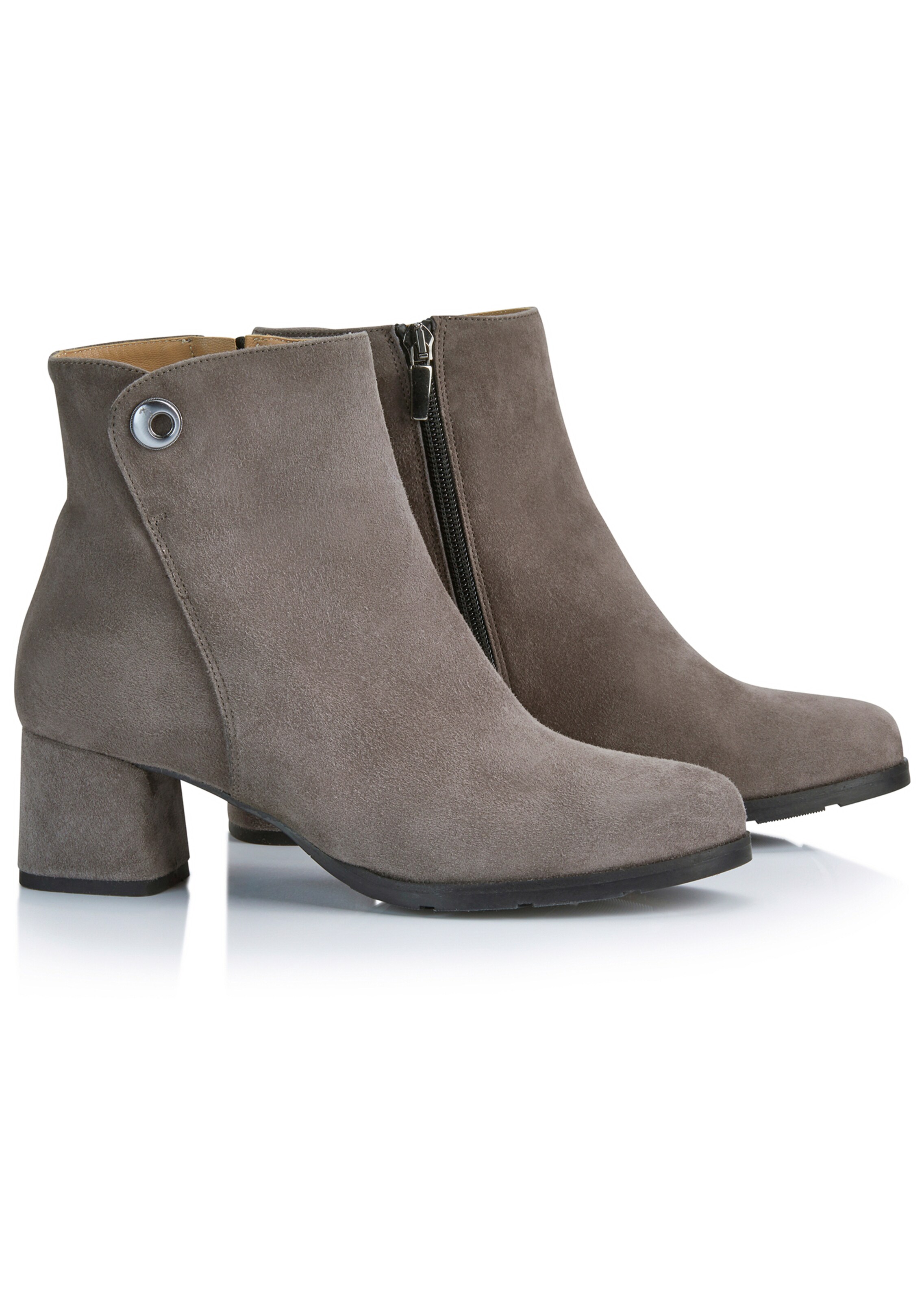 Bottines en daim