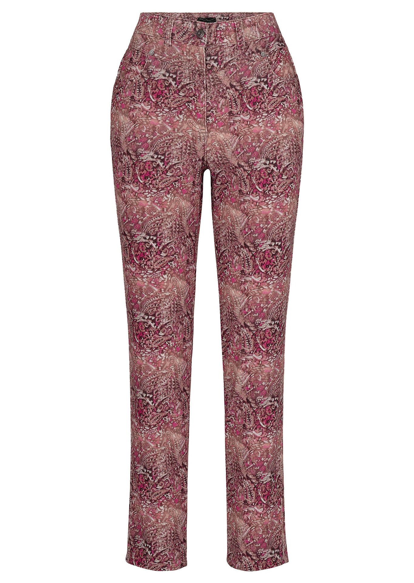 Corduroy broek LOUISA met paisleymotief