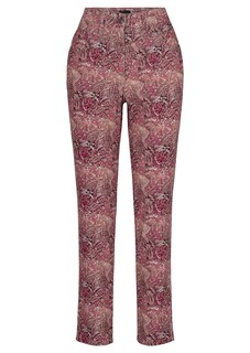 Pantalon en velours côtelé LOUISA à motif cachemire thumbnail 6