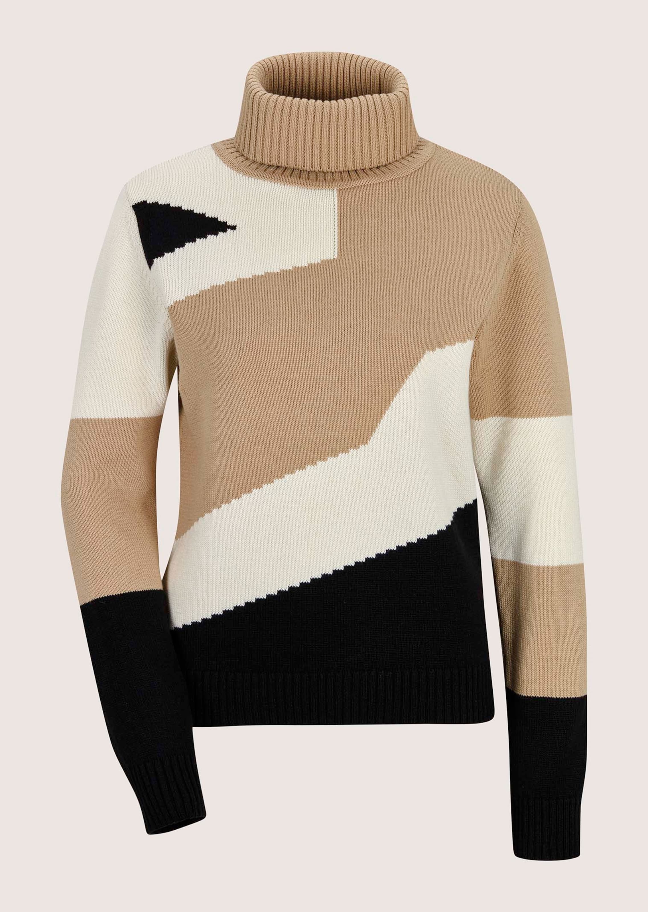 Pullover met geometrisch patroon