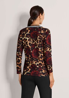 Langarmshirt mit Print-Mix thumbnail 2
