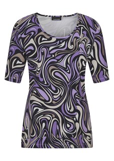 T-shirt imprimé en jersey de viscose thumbnail 4