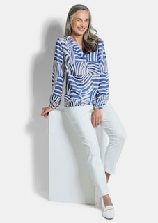 Lichte blouse van pure viscose thumbnail 4