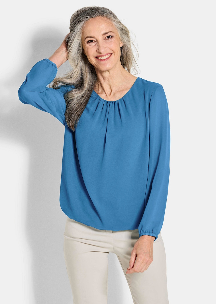 Elegante Bluse aus Chiffon
