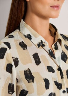 Blouse with unique print thumbnail 6