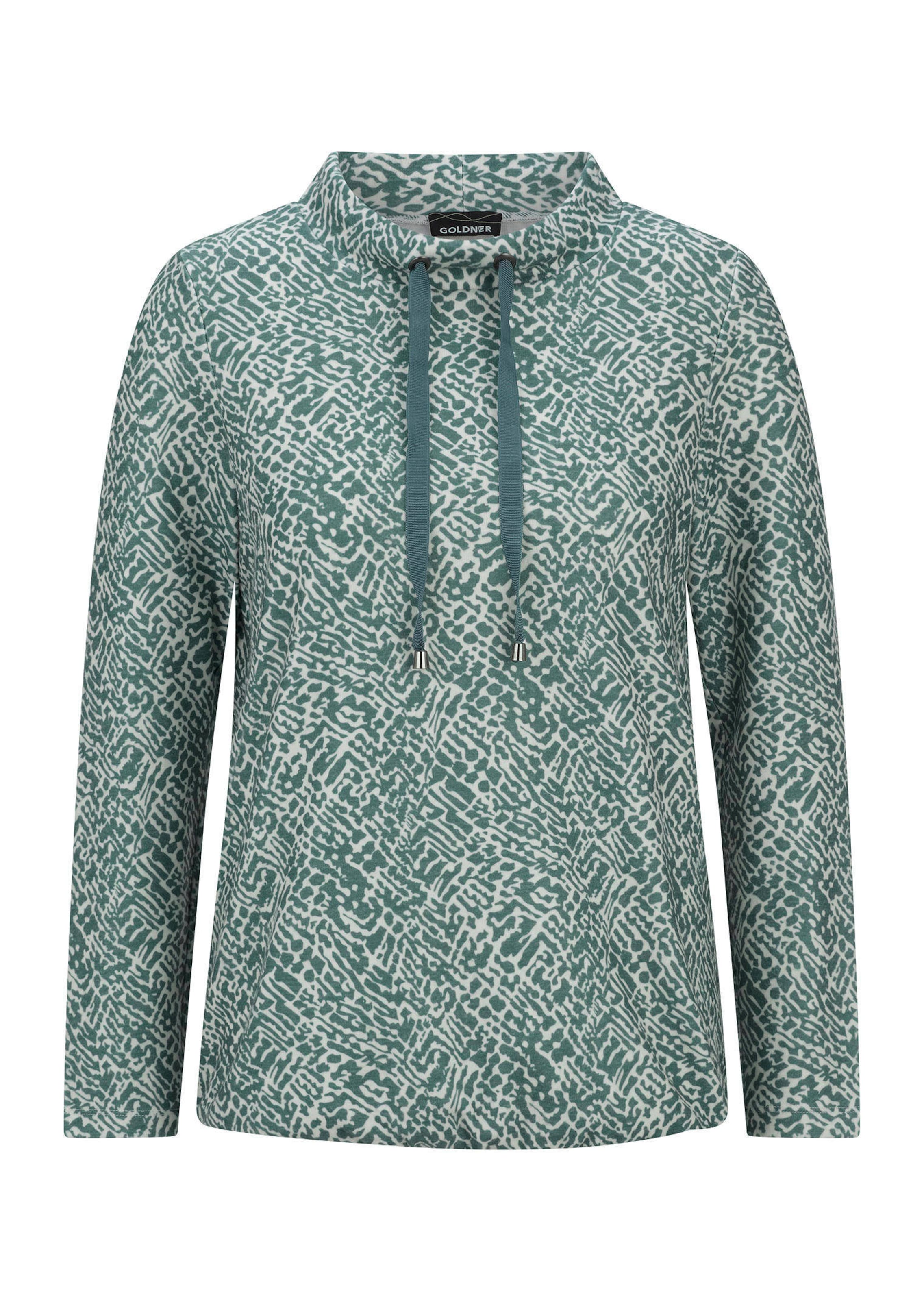 Sweatshirt van pluizige jersey